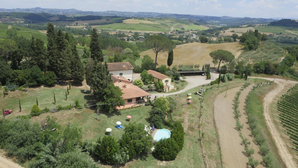 סן ג'ימיניאנו Agriturismo Podere Poggio Ai Cieli מראה חיצוני תמונה